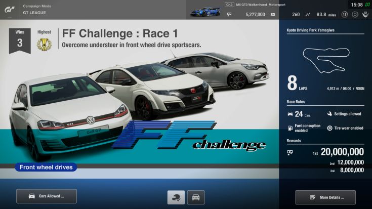GT League FF Challenge