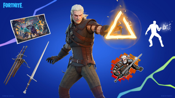 Geralt w Fortnite