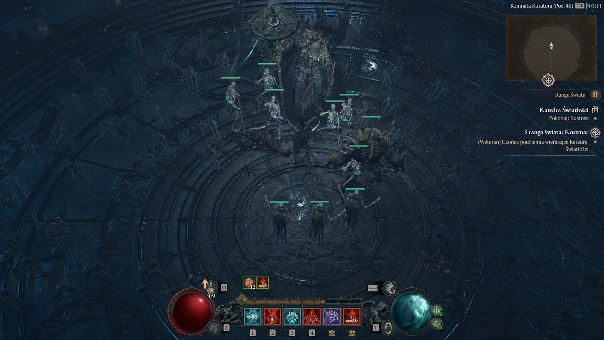 boss kustosz katedra światłości w diablo 4