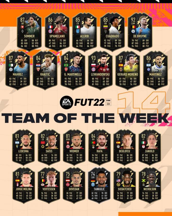 14 TOTW w FUT 22