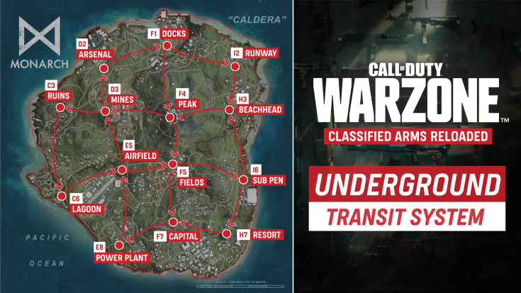 cod warzone tunele