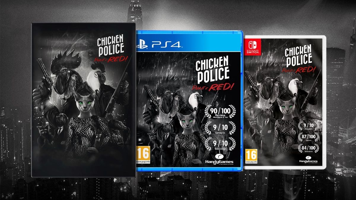 Chicken Police w pudełku 1