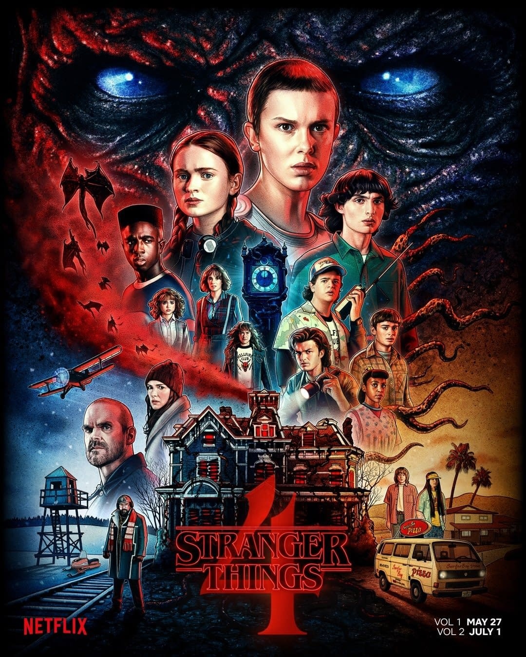 Stranger Things 4 plakat