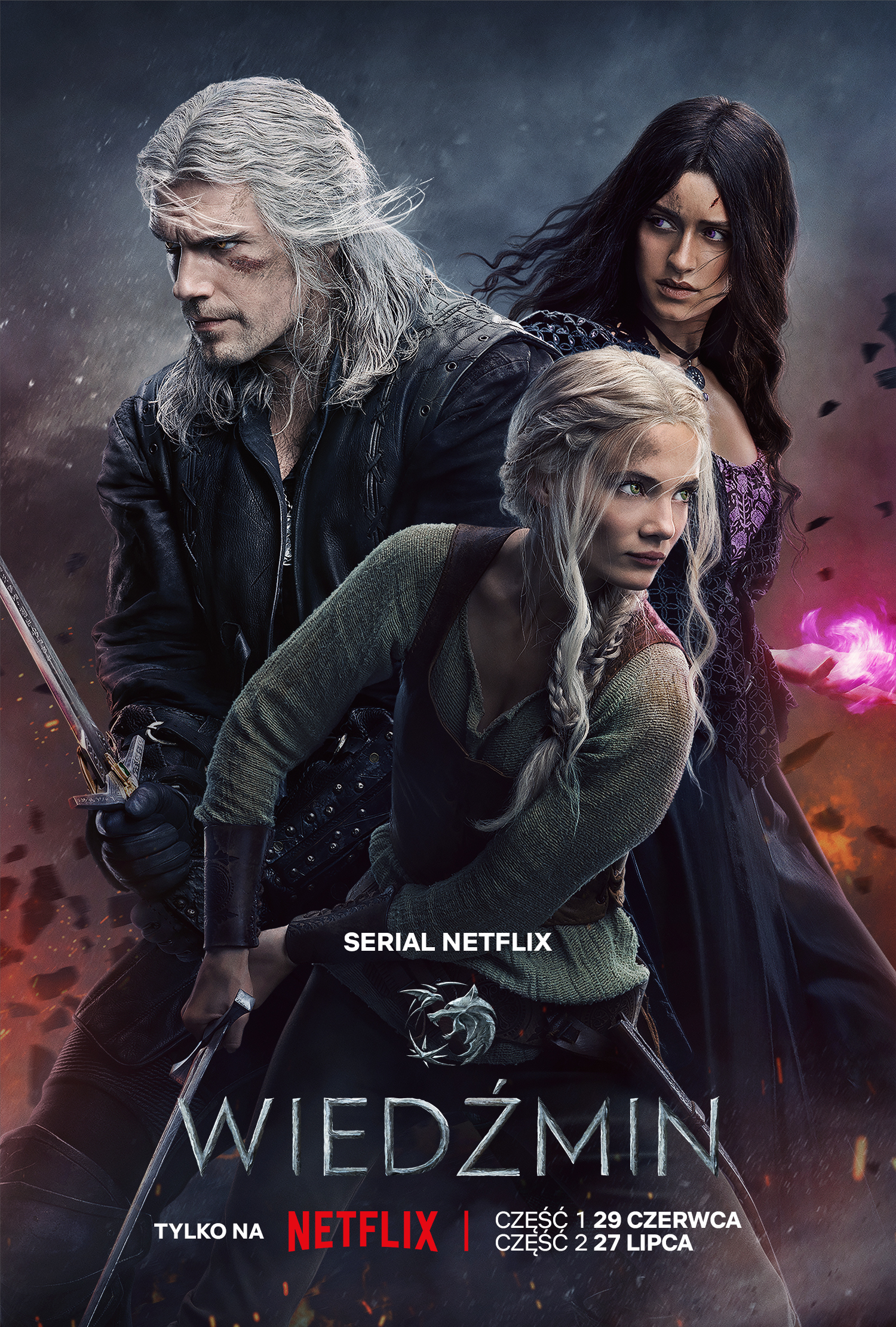 Plakat Wiedźmin s- 3_Netflix