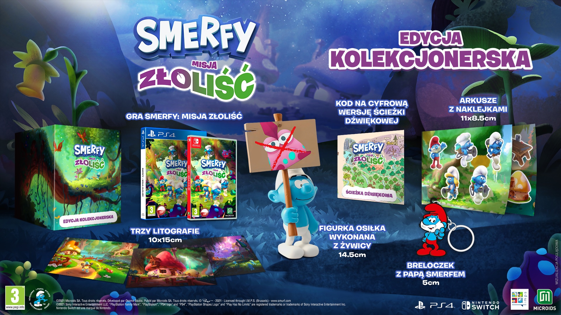 Smerfy - edycja kolekcjonerska 